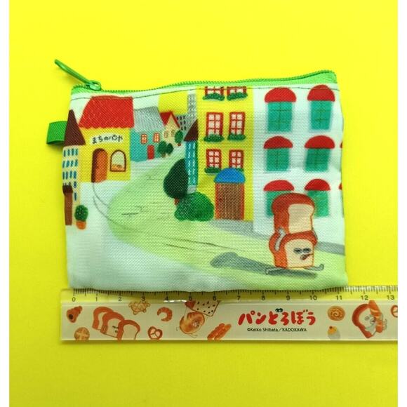 Pan Dorobo / Bread Thief Bus Pass / Credit Card / ID Holder Pouch / Key Chain - Picture 3 of 3